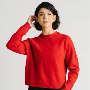 Zyia Red Véronique Sweater